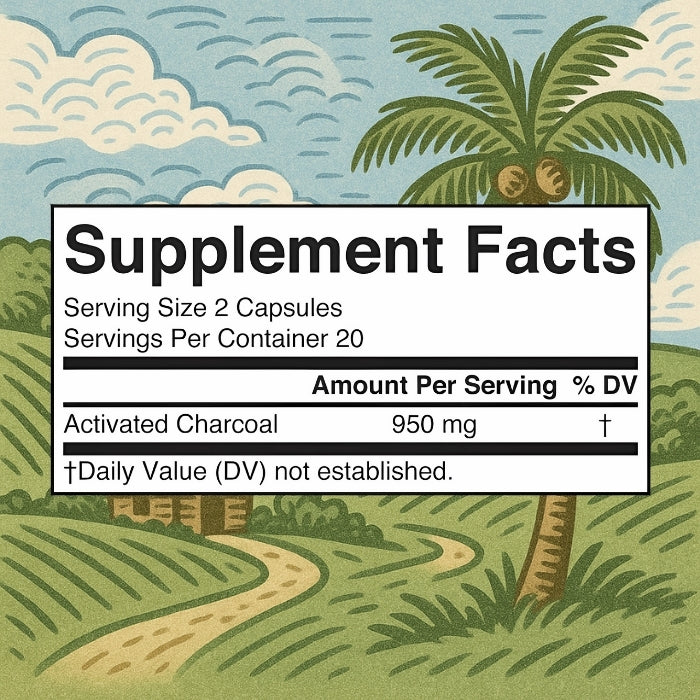Charcule™ Activated Charcoal Capsules