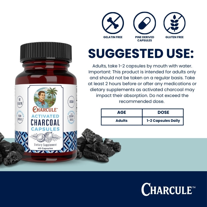 Charcule™ Activated Charcoal Capsules