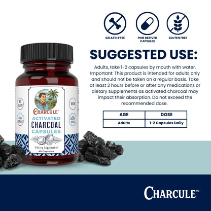 Charcule™ Activated Charcoal Capsules