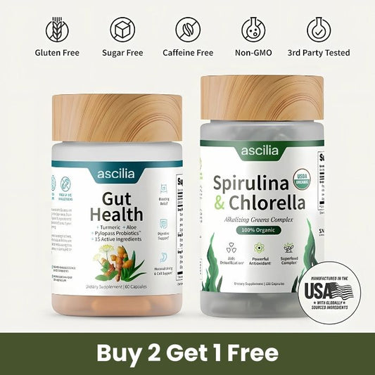 Ascilia™ Spirulina & Chlorella Bundle